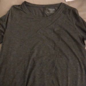 Heather grey nursing top